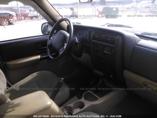 1J4FF68S7XL635804 - 1999 JEEP CHEROKEE SPORT/CLASSIC მწვანე ფოტო 5