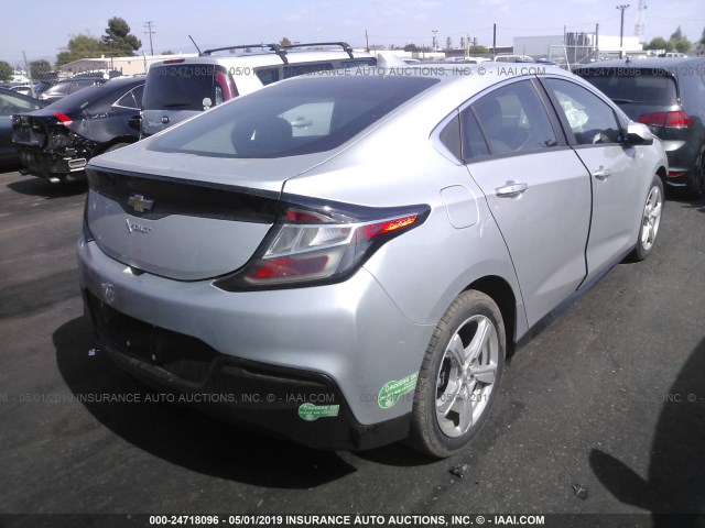 1G1RC6S58GU121641 - 2016 CHEVROLET VOLT LT SILVER photo 4