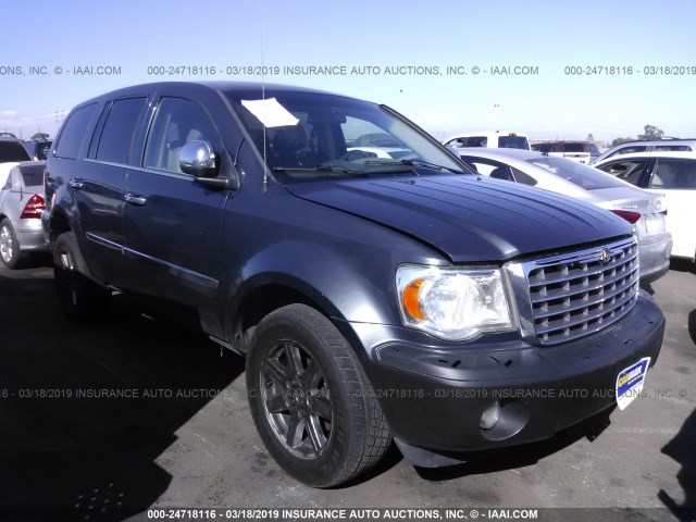 1A8HX58N48F156975 - 2008 CHRYSLER ASPEN LIMITED BLUE photo 1