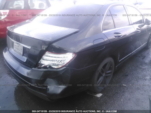 WDDGF4HBXCA670072 - 2012 MERCEDES-BENZ C 250 BLACK photo 6