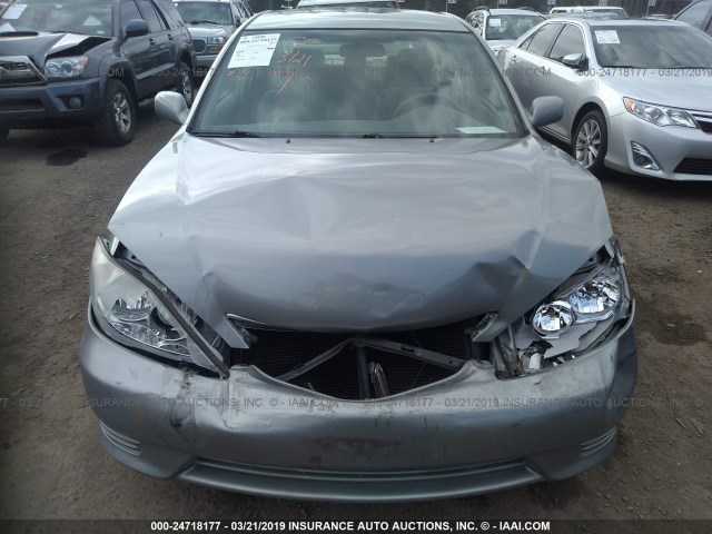 4T1BE30K45U623713 - 2005 TOYOTA CAMRY LE/XLE/SE SILVER photo 6