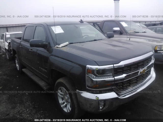 3GCUKREC6JG331892 - 2018 CHEVROLET SILVERADO K1500 LT Pewter photo 1