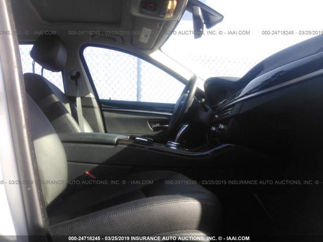 WBAXA5C57ED001871 - 2014 BMW 535 D SILVER photo 5