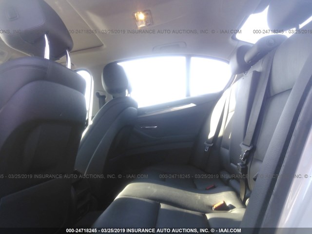 WBAXA5C57ED001871 - 2014 BMW 535 D SILVER photo 8