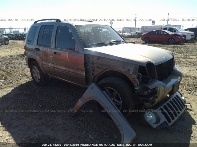 1J4GL58KX4W179735 - 2004 JEEP LIBERTY LIMITED GRAY photo 1