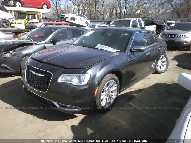 2C3CCAEG9GH243414 - 2016 CHRYSLER 300C BLACK photo 2