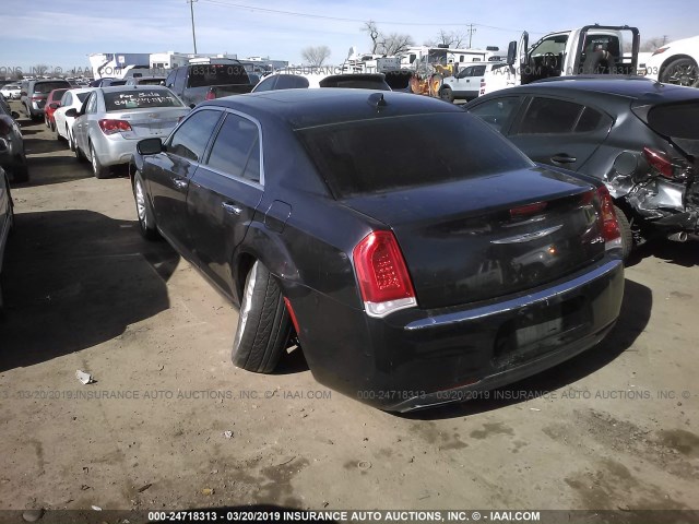 2C3CCAEG9GH243414 - 2016 CHRYSLER 300C BLACK photo 3