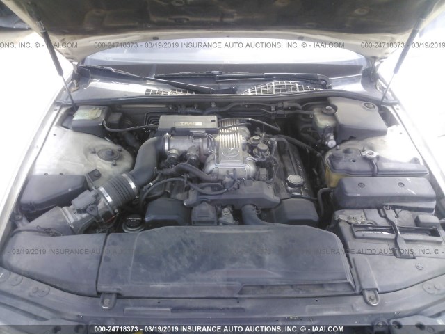 JT8UF11E2M0048202 - 1991 LEXUS LS 400 WHITE photo 10