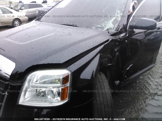 2GKALREK1F6357721 - 2015 GMC TERRAIN SLE BLACK photo 6