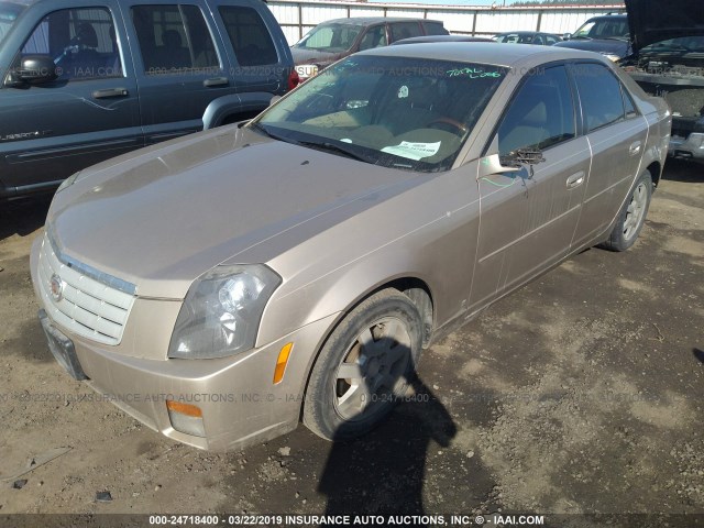 1G6DP577760191313 - 2006 CADILLAC CTS HI FEATURE V6 GOLD photo 2