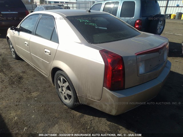 1G6DP577760191313 - 2006 CADILLAC CTS HI FEATURE V6 GOLD photo 3