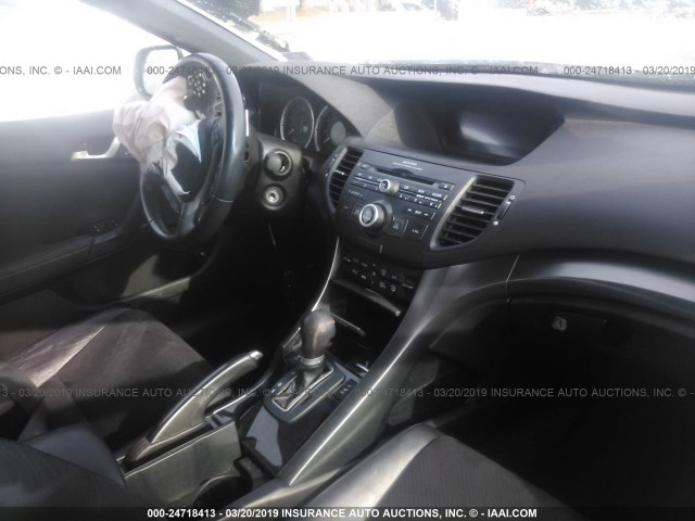 JH4CU2F81CC007437 - 2012 ACURA TSX SE WHITE photo 5