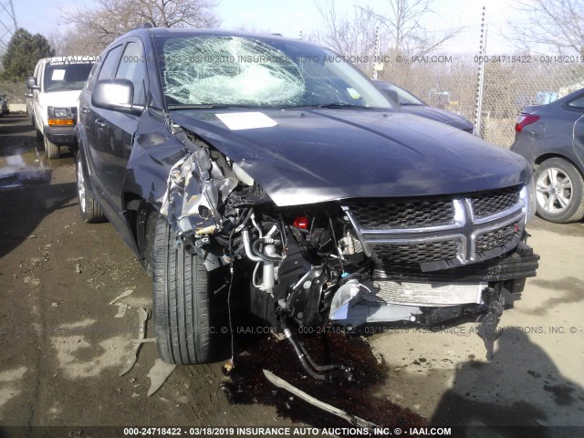 3C4PDDBG1JT184762 - 2018 DODGE JOURNEY SXT GRAY photo 6