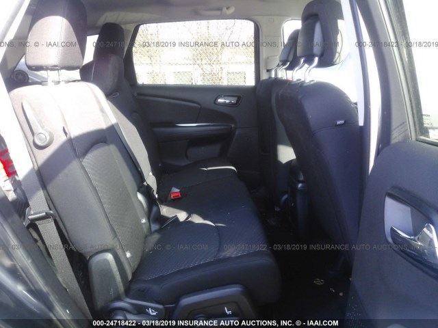 3C4PDDBG1JT184762 - 2018 DODGE JOURNEY SXT GRAY photo 8