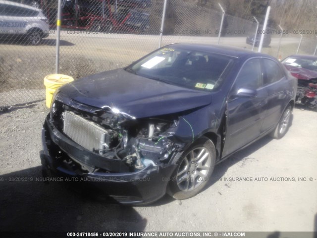 1G11C5SA0DF262045 - 2013 CHEVROLET MALIBU 1LT 深蓝色 照片 2