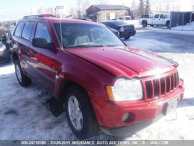 1J4HR48N15C536861 - 2005 JEEP GRAND CHEROKEE LAREDO/COLUMBIA/FREEDOM 红色 照片 1