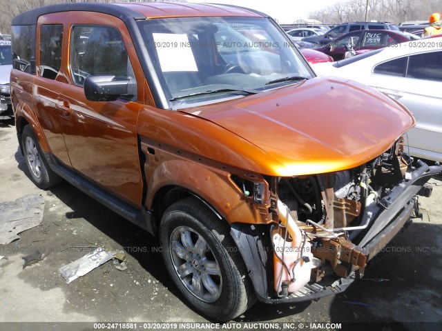 5J6YH28788L004200 - 2008 HONDA ELEMENT EX ORANGE photo 1