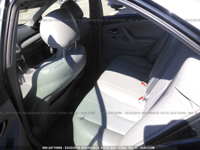 4T1BF3EK9AU034429 - 2010 TOYOTA CAMRY SE/LE/XLE GRAY photo 8