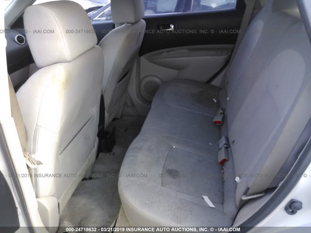 JN8AS5MT0DW016500 - 2013 NISSAN ROGUE S/SV SILVER photo 8