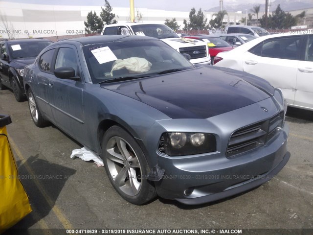 2B3KA43GX6H512490 - 2006 DODGE CHARGER SE/SXT BLUE photo 1