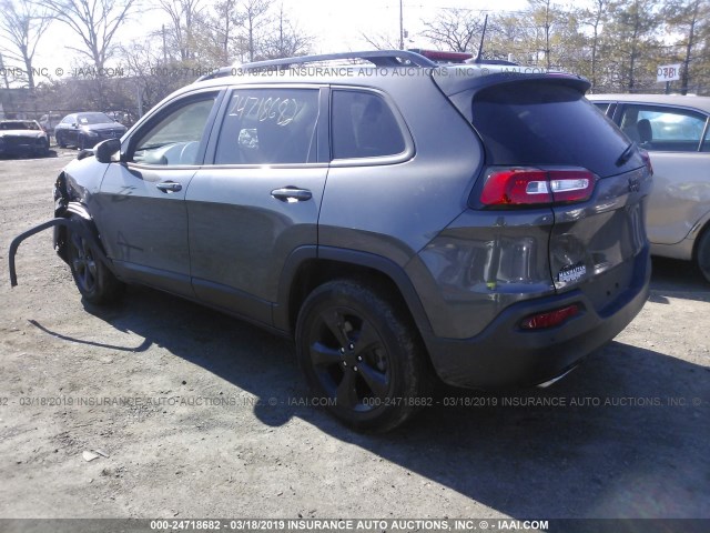 1C4PJMDS7GW368570 - 2016 JEEP CHEROKEE LIMITED GRAY photo 3