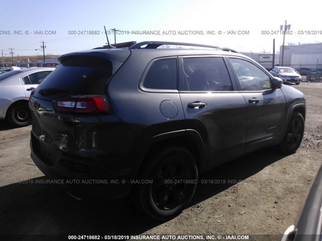 1C4PJMDS7GW368570 - 2016 JEEP CHEROKEE LIMITED GRAY photo 4