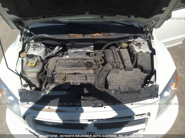 1B3HB28B68D583369 - 2008 DODGE CALIBER WHITE photo 10