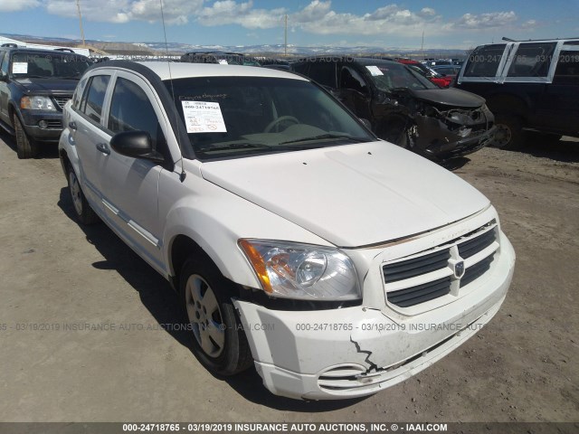 1B3HB28B68D583369 - 2008 DODGE CALIBER WHITE photo 6