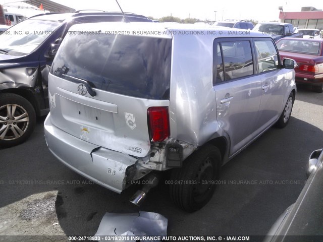 JTLKE50E991070286 - 2009 TOYOTA SCION XB 银色 照片 4