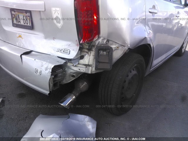 JTLKE50E991070286 - 2009 TOYOTA SCION XB 银色 照片 6