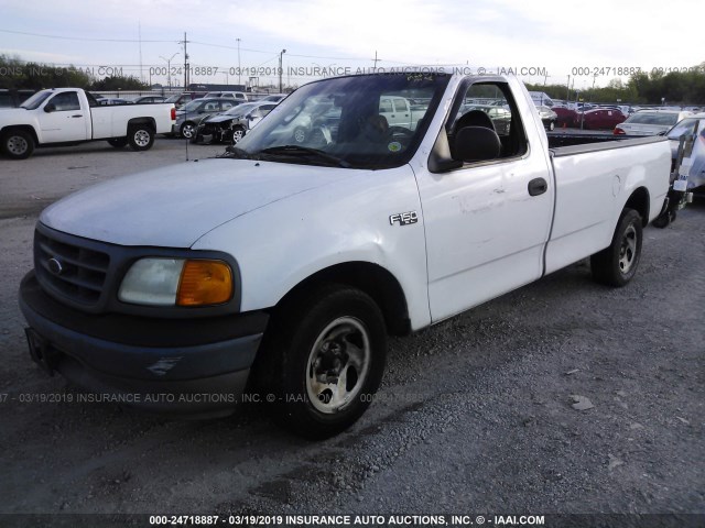 2FTRF17274CA66840 - 2004 FORD F-150 HERITAGE CLASSIC WHITE photo 2