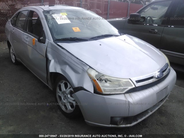 1FAHP36N39W188693 - 2009 FORD FOCUS SES SILVER photo 6