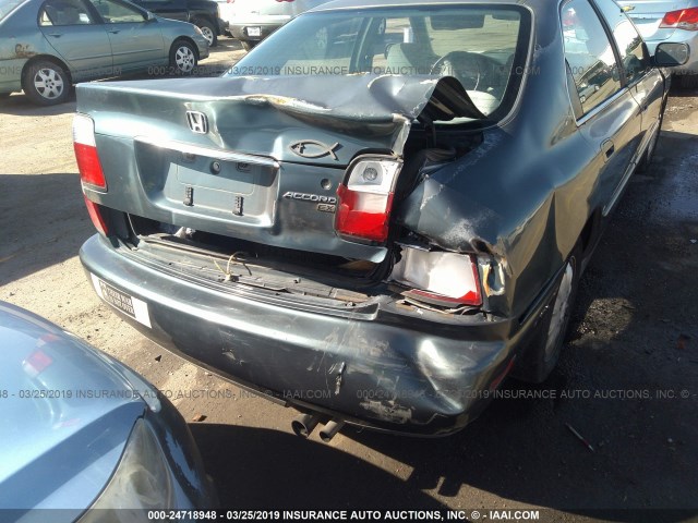 1HGCD5651TA147977 - 1996 HONDA ACCORD EX/EX-R GREEN photo 6