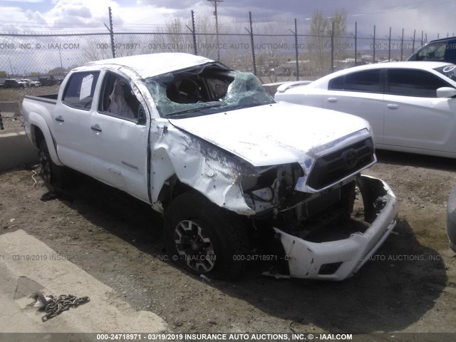 5TFLU4EN3DX066083 - 2013 TOYOTA TACOMA DOUBLE CAB 白色 照片 1