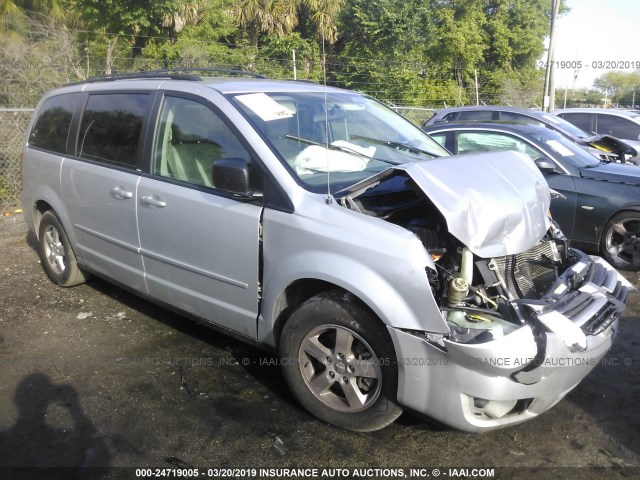 2D4RN3D17AR332301 - 2010 DODGE GRAND CARAVAN HERO SILVER photo 1