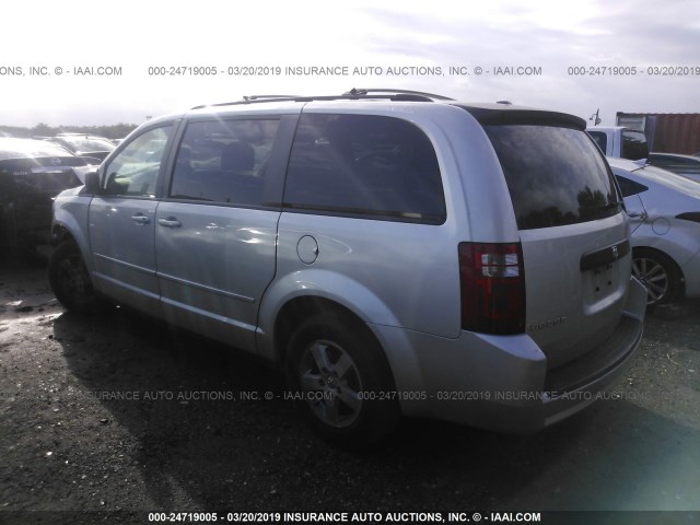 2D4RN3D17AR332301 - 2010 DODGE GRAND CARAVAN HERO SILVER photo 3