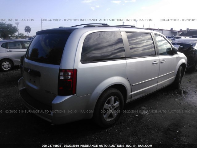 2D4RN3D17AR332301 - 2010 DODGE GRAND CARAVAN HERO SILVER photo 4