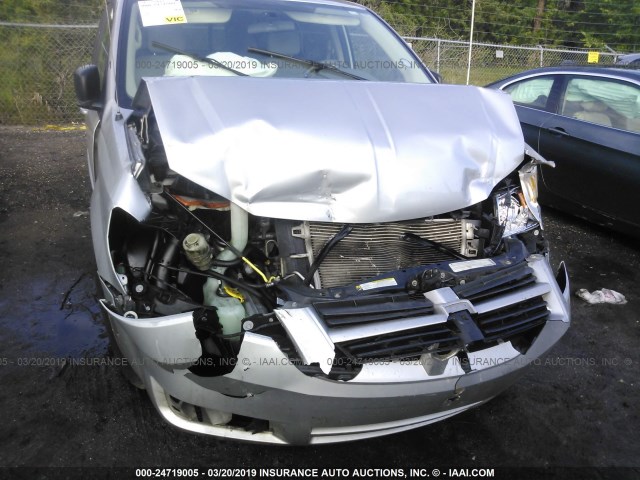 2D4RN3D17AR332301 - 2010 DODGE GRAND CARAVAN HERO SILVER photo 6