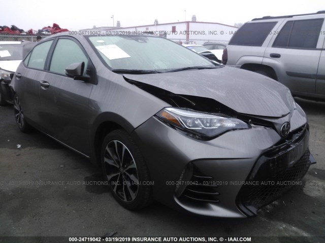 5YFBURHE6HP583550 - 2017 TOYOTA COROLLA L/LE/XLE/SE/XSE BROWN photo 1