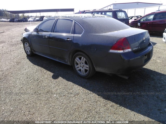 2G1WB5E33F1124533 - 2015 CHEVROLET IMPALA LIMITED LT BLACK photo 3