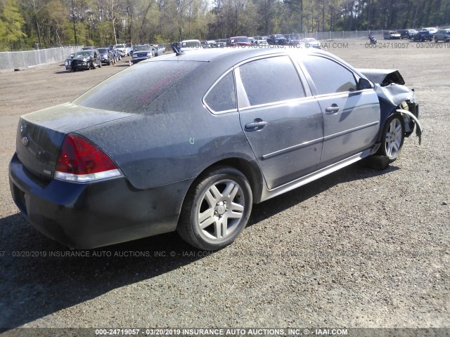 2G1WB5E33F1124533 - 2015 CHEVROLET IMPALA LIMITED LT BLACK photo 4