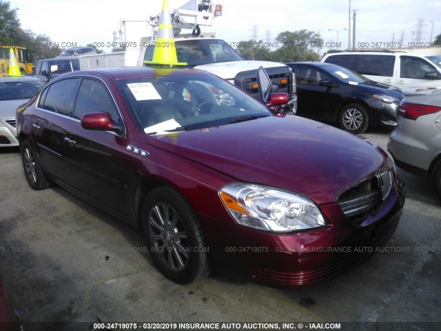 1G4HD57M99U136609 - 2009 BUICK LUCERNE CXL RED photo 1