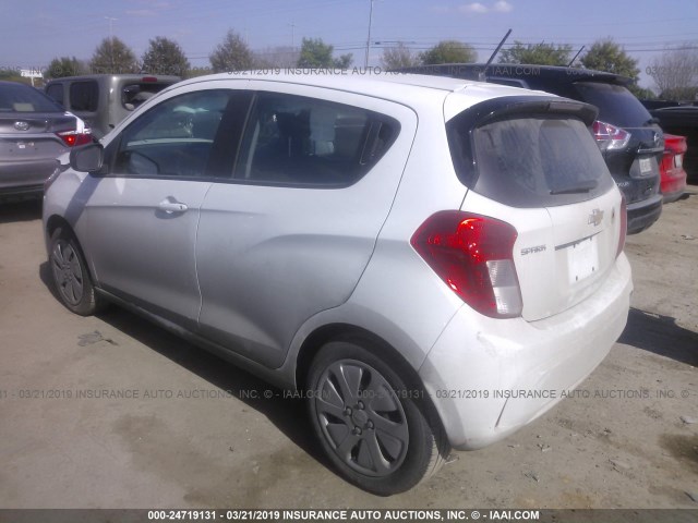 KL8CB6SA1HC790542 - 2017 CHEVROLET SPARK LS WHITE photo 3