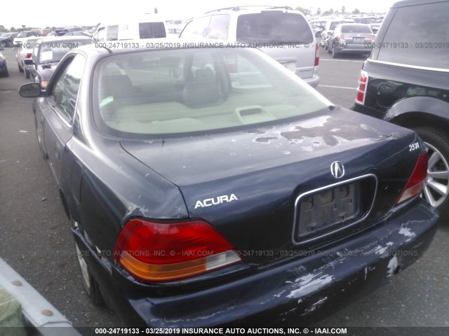 JH4UA2652WC000827 - 1998 ACURA 2.5TL BLUE photo 3