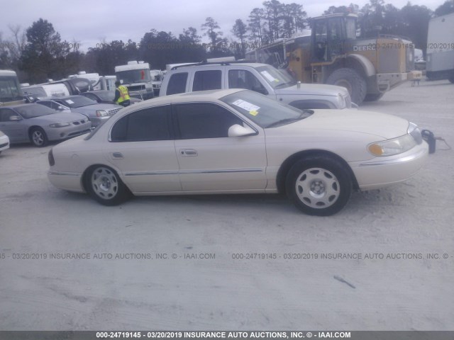 1LNFM97V0WY608420 - 1998 LINCOLN CONTINENTAL  CREAM photo 6