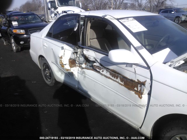4T1BF32K36U632589 - 2006 TOYOTA CAMRY LE/XLE/SE WHITE photo 6
