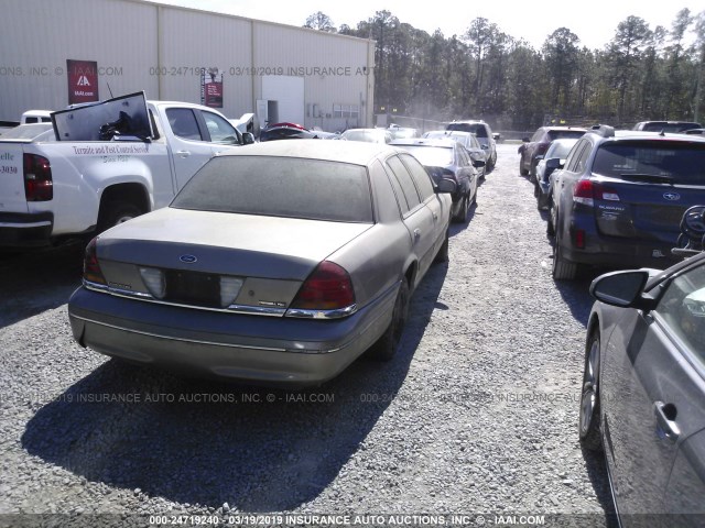 2FAFP73W11X112667 - 2001 FORD CROWN VICTORIA  BROWN photo 4