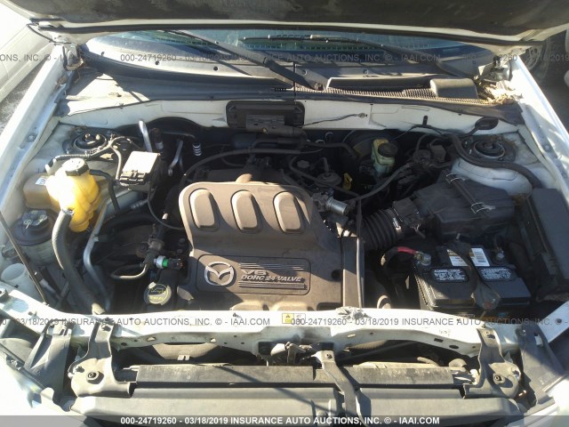 4F2CZ96194KM08188 - 2004 MAZDA TRIBUTE ES 白色 照片 10