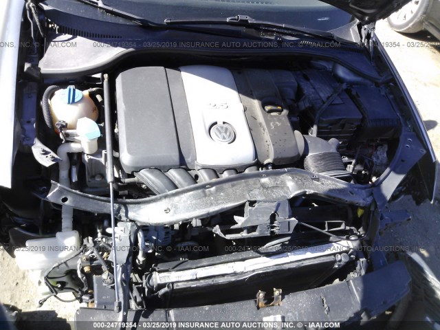 3VWEG71K97M076704 - 2007 VOLKSWAGEN JETTA WOLFSBURG 灰色 照片 10