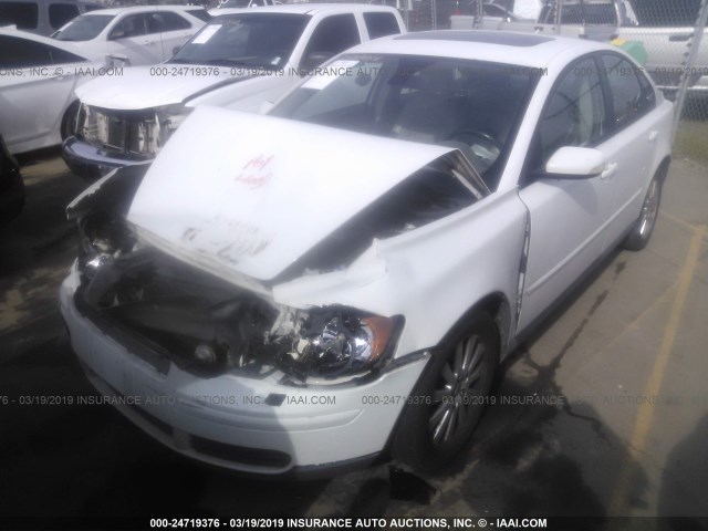 YV1MS382742021726 - 2004 VOLVO S40 2.4I WHITE photo 2